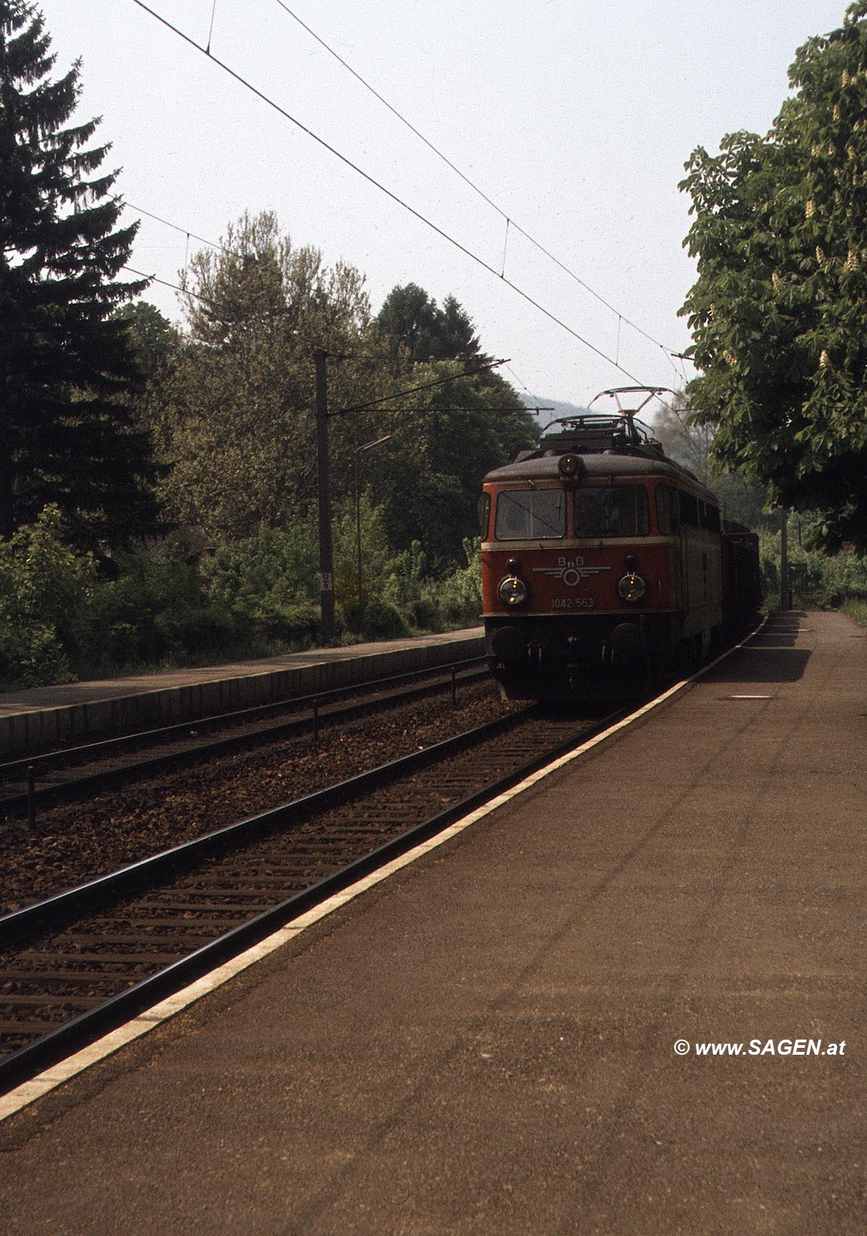 Westbahn Purkersdorf Gablitz 1979