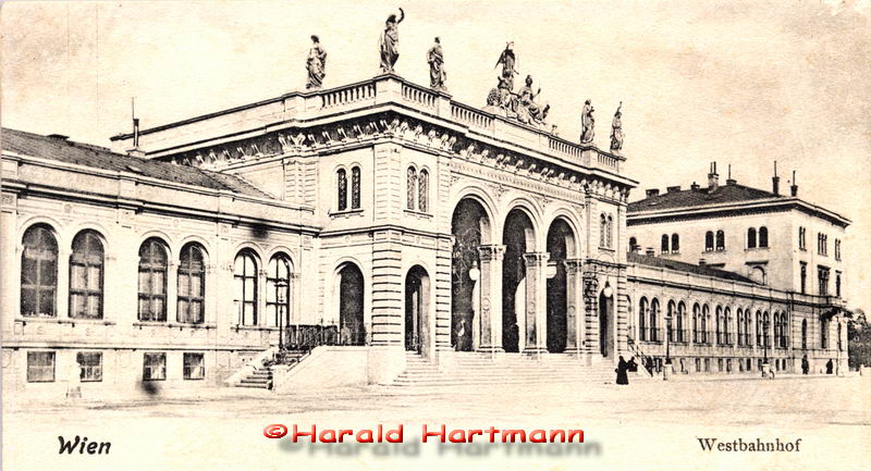 Westbahnhof vor 1914