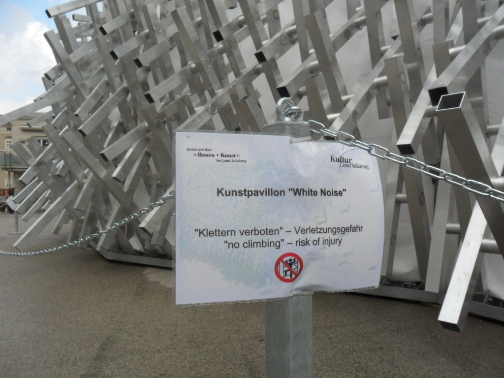 White Noise Kunst im öffentlichen Raum Salzburg