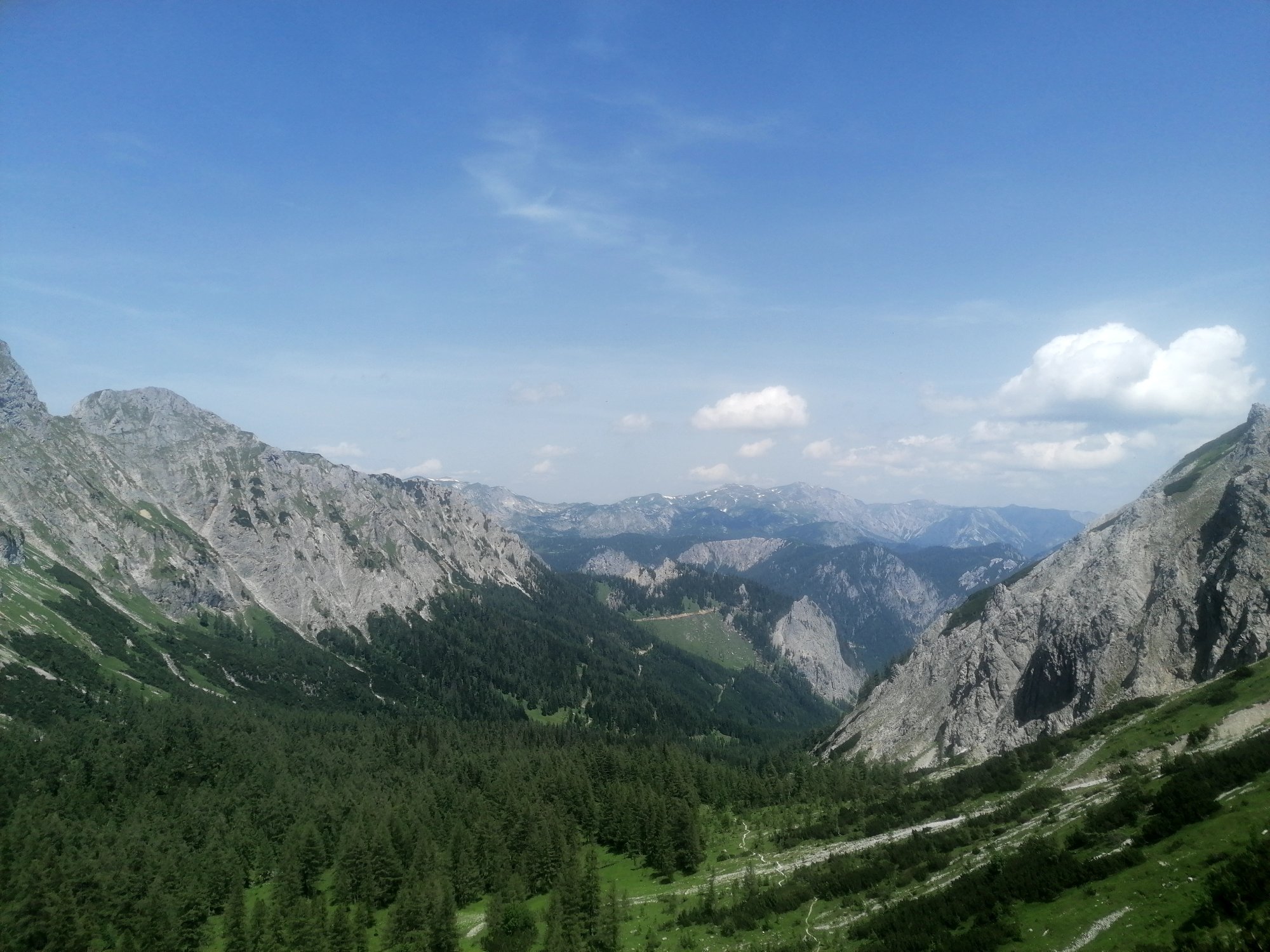 Wieder ein Blick in Richtung Hochschwab