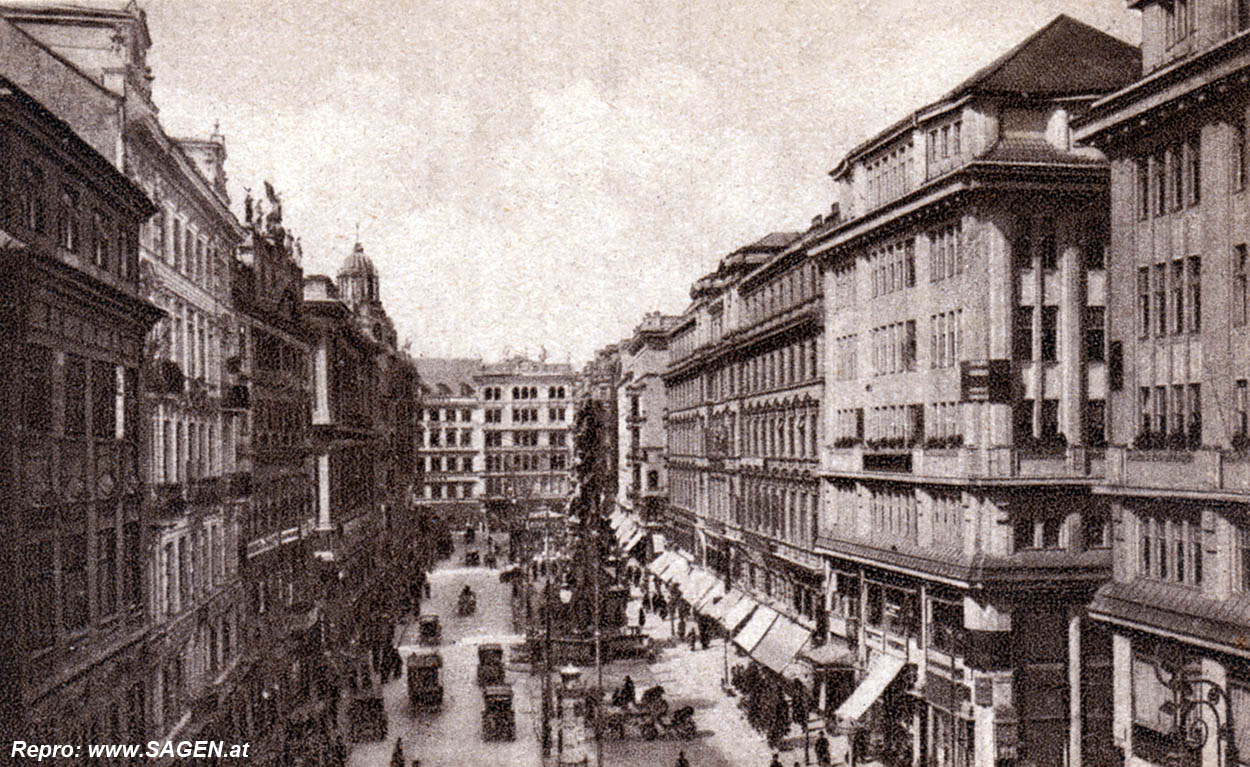 Wien am Graben 1920