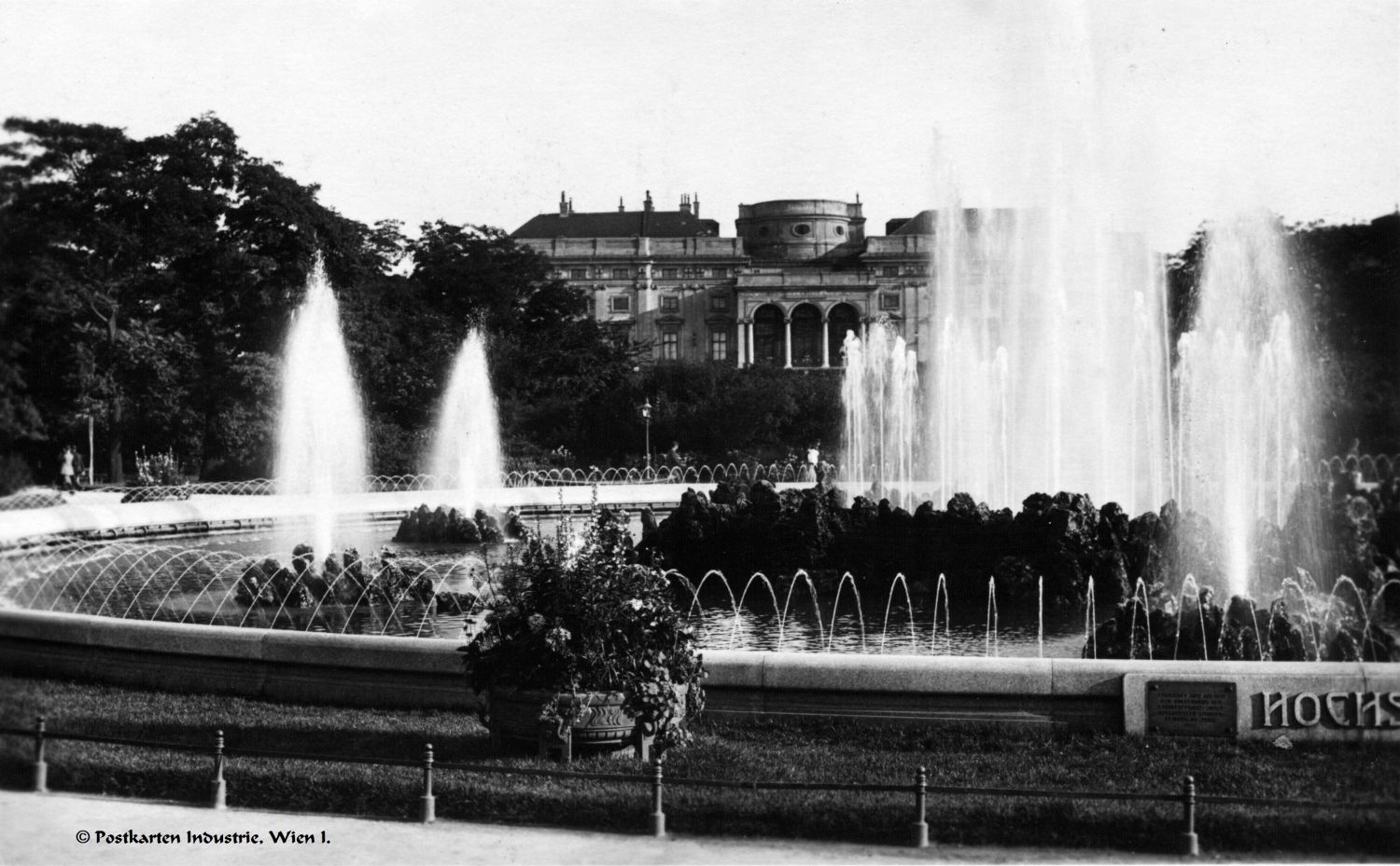 Wien - Hochstrahlbrunnen 1929