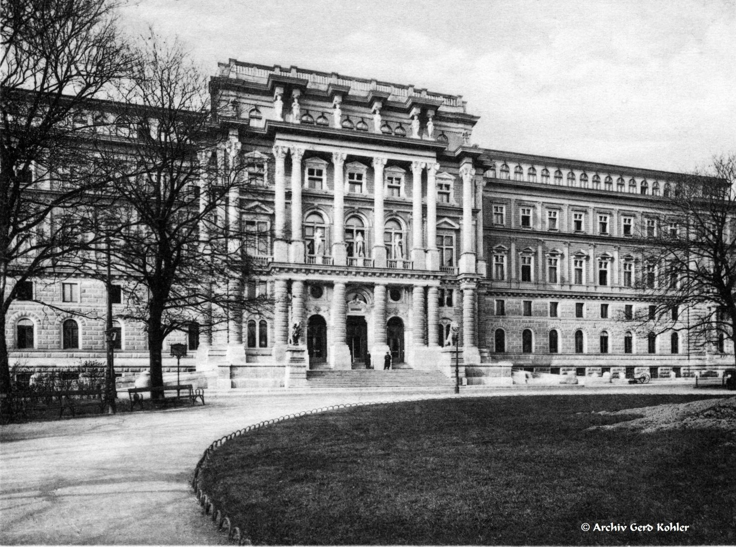 Wien - Justizpalast 1934