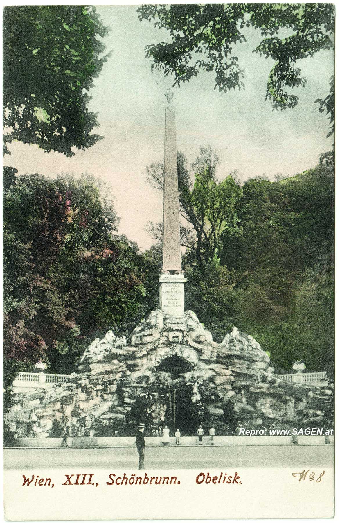 Wien Schönbrunn Obelisk