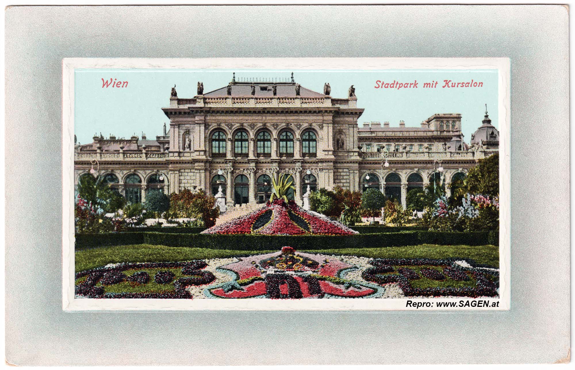 Wien, Stadtpark mit Kursalon