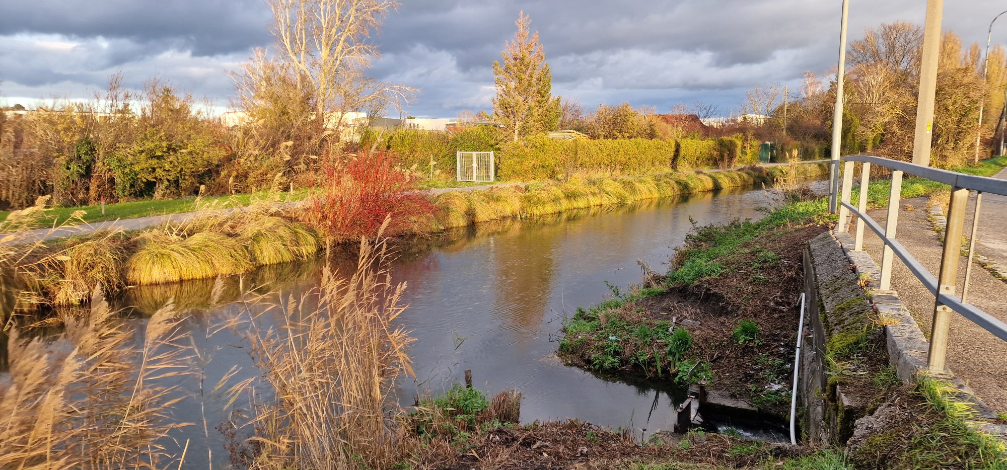 Wiener Neustädter Kanal in Traiskirchen