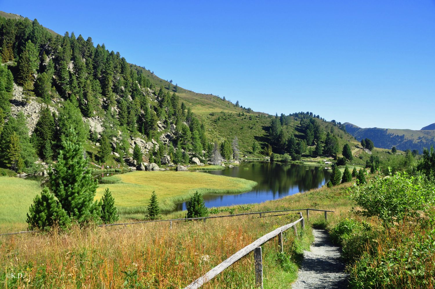 Wildebensee an der Nockalmstraße