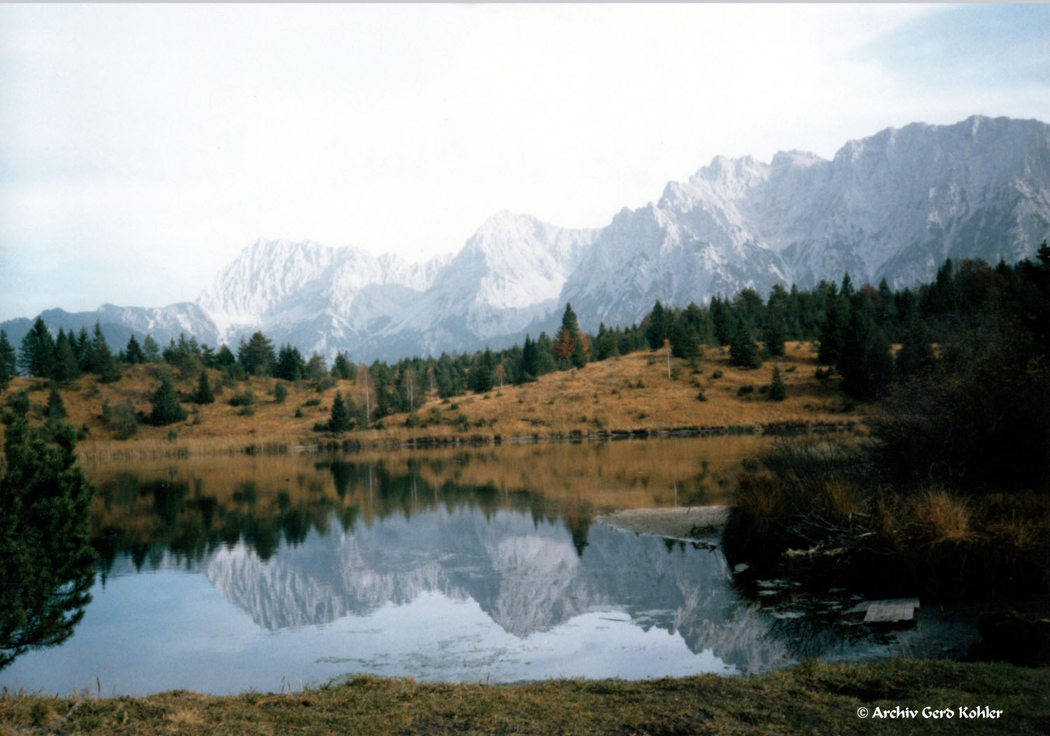 Wildensee bei Mittenwald 1987