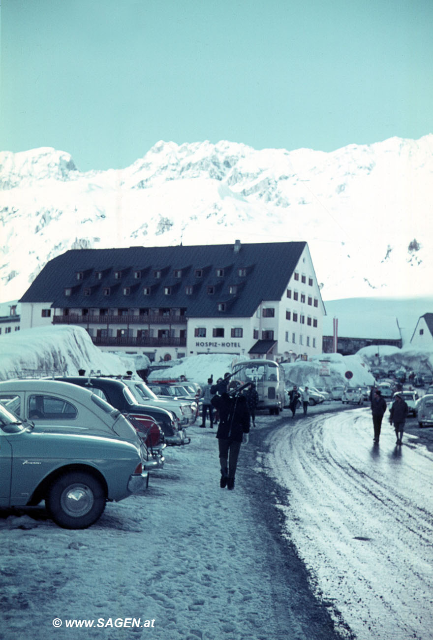 Winter im Paznauntal 1960er-Jahre