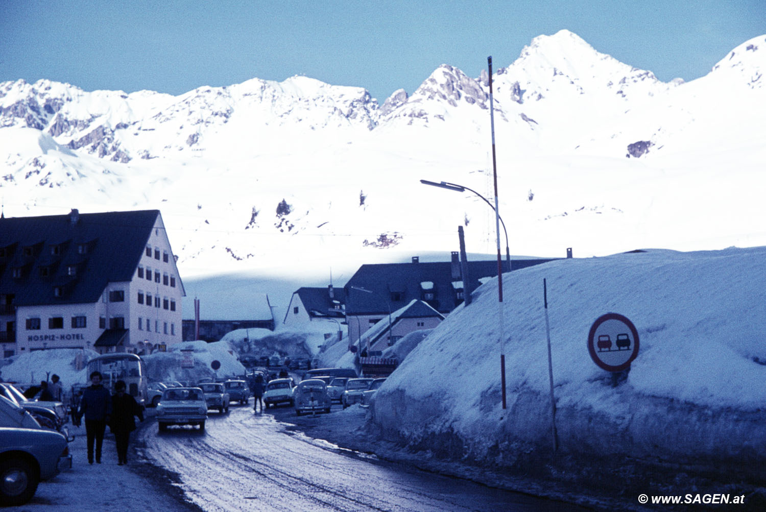 Winter im Paznauntal 1960er-Jahre