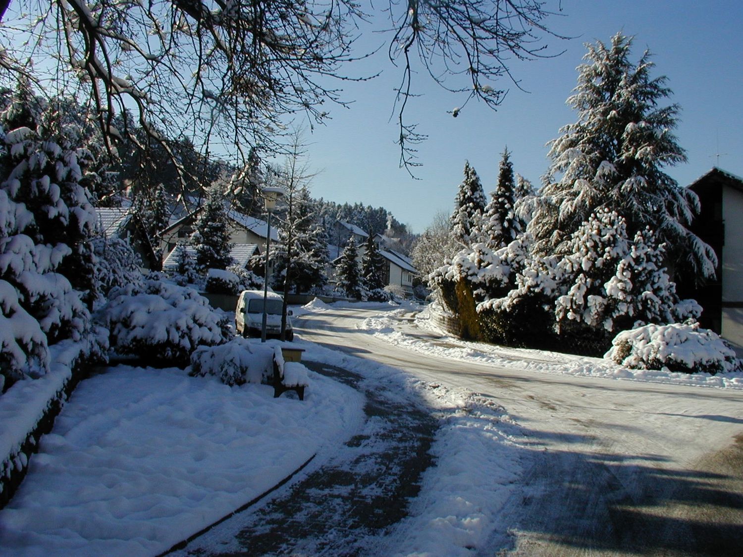 Winter in Haslach im Schwarzwald