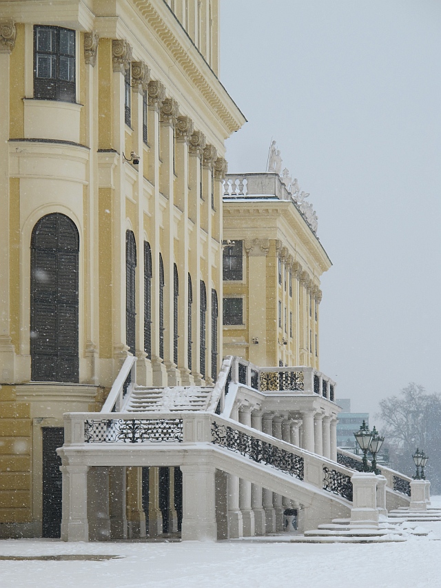 Winter in Schönbrunn