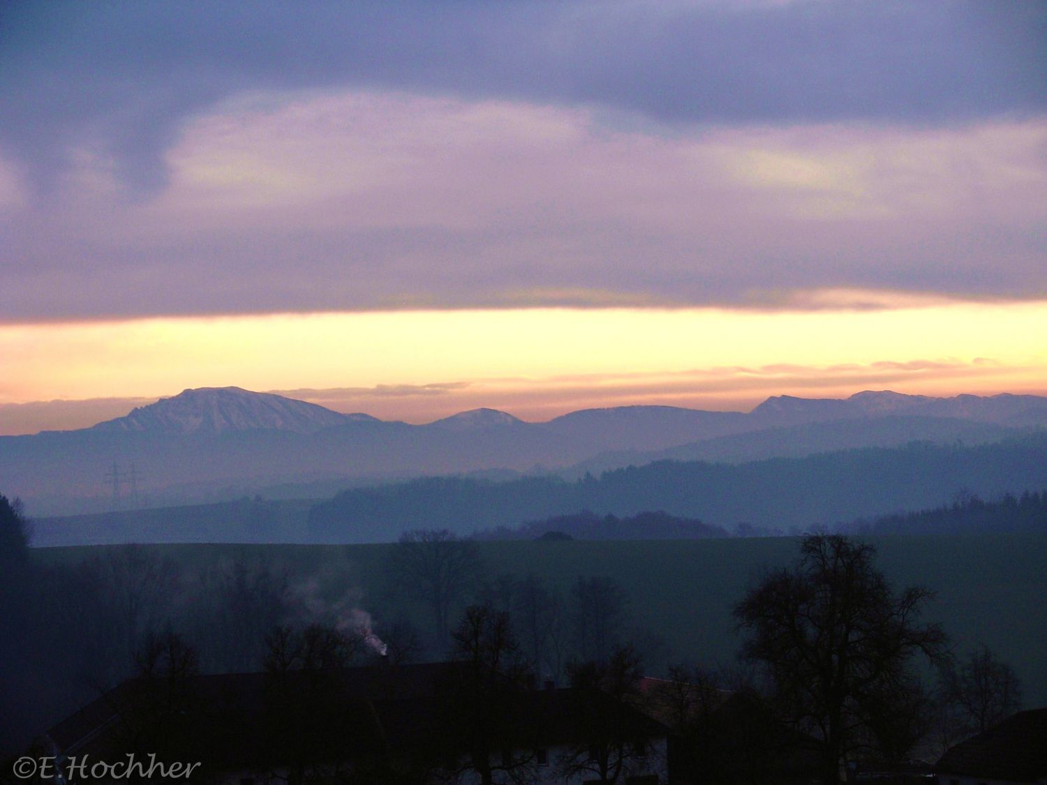 Winterspätnachmittag