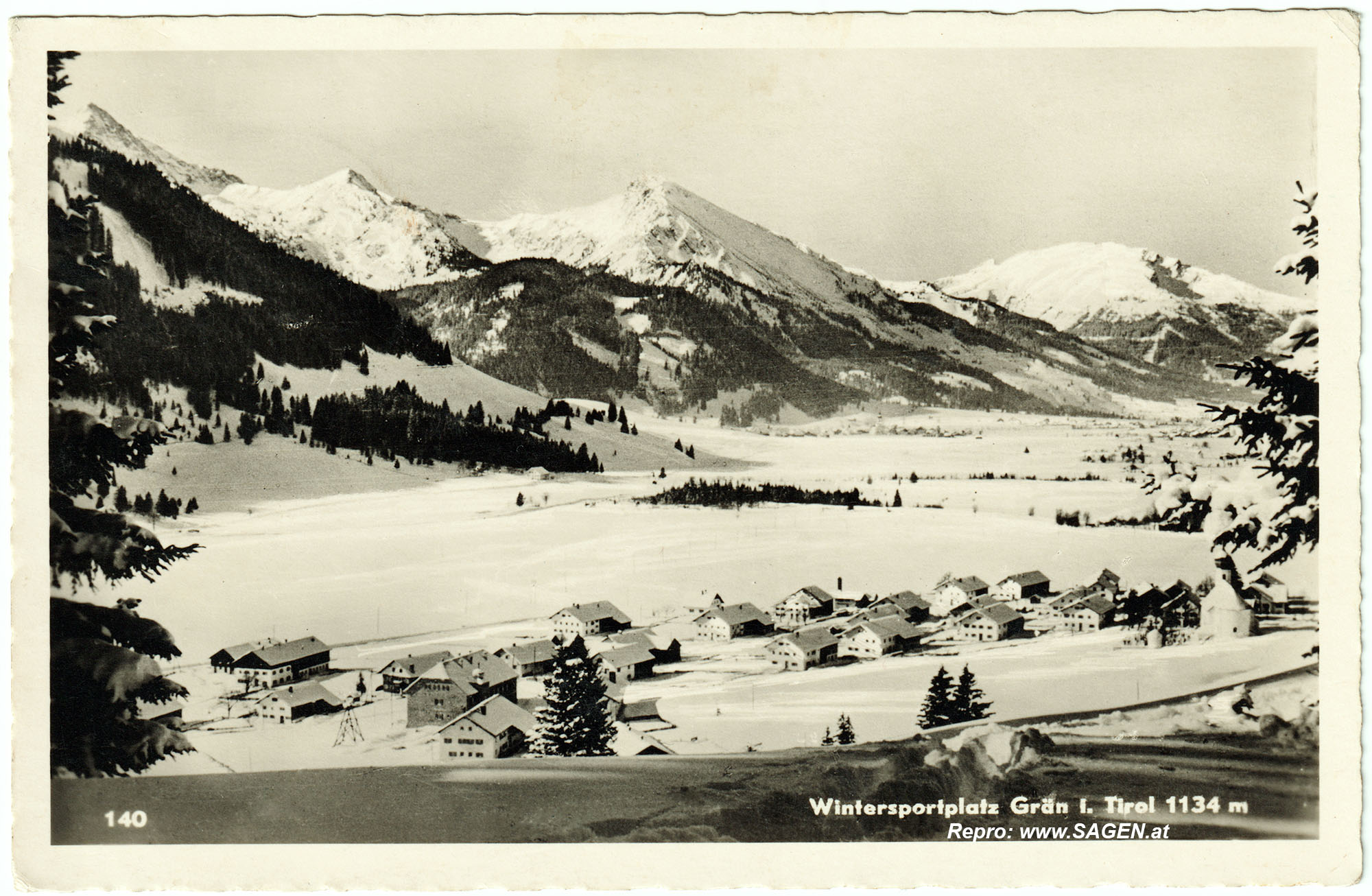 Wintersportplatz Grän