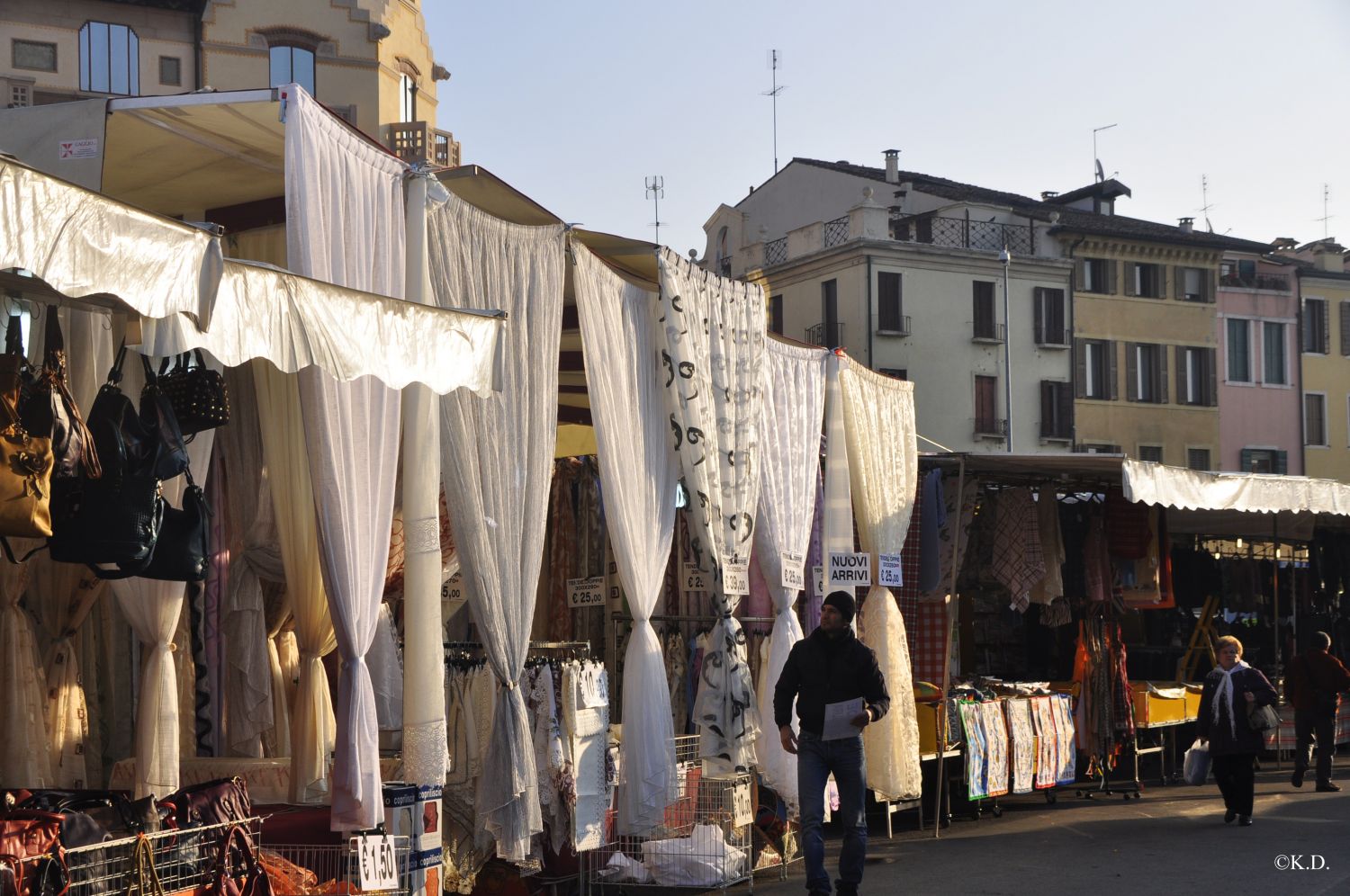 Wochenmarkt in Italien