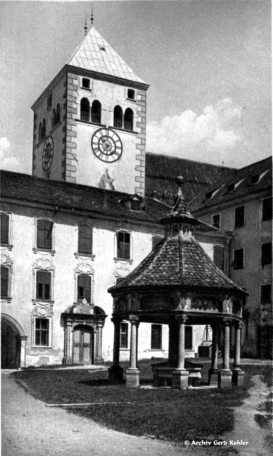 Wunderbrunnen, Neustift 1925