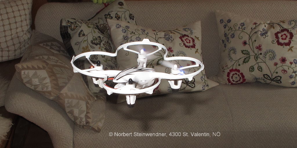 X4 Micro Quadcopter „SPY“ von CARSON .