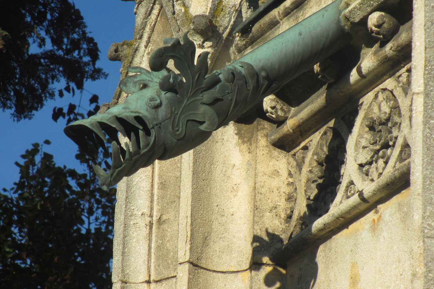 Zentralfriedhof Graz, Detail, Neogotische Grabkapelle