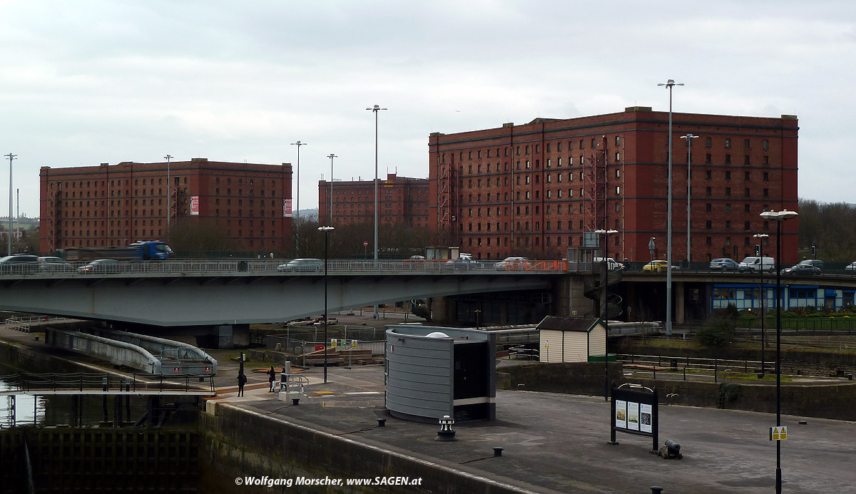 Ziegelgebäude Bristol