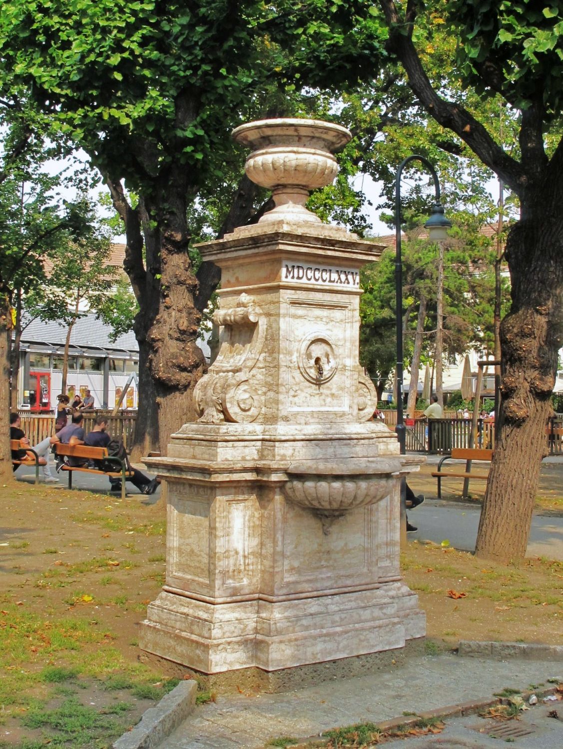 Zierbrunnen im Uni-Campus Wien-Alsergrund