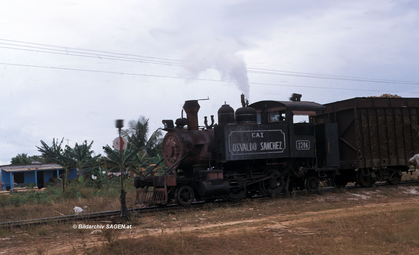 Zuckerrohrbahn 1204 Kuba