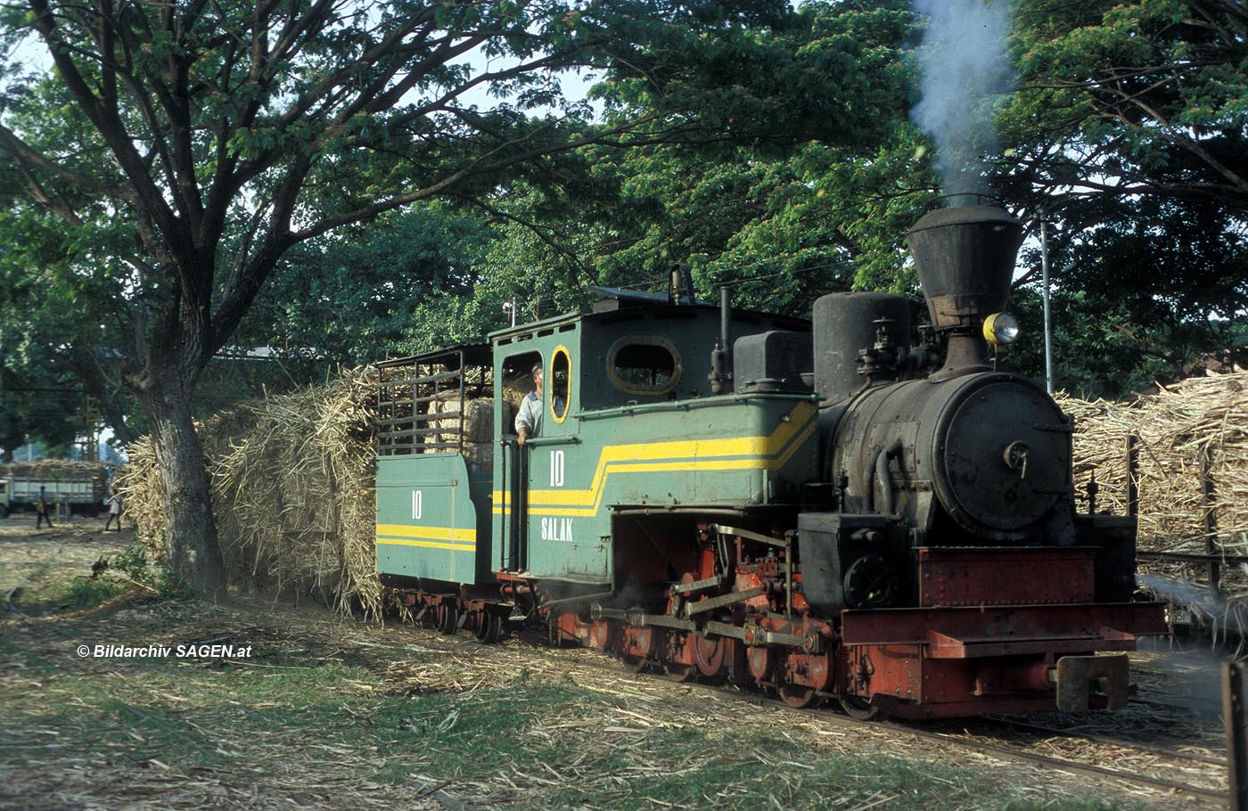 Zuckerrohrbahn Indonesien