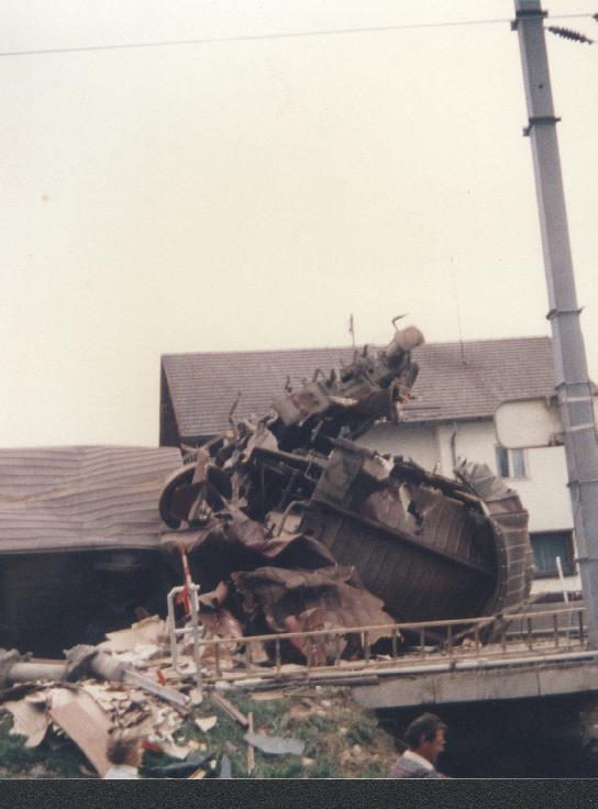 Zugunglück auf der Westbahn 1986