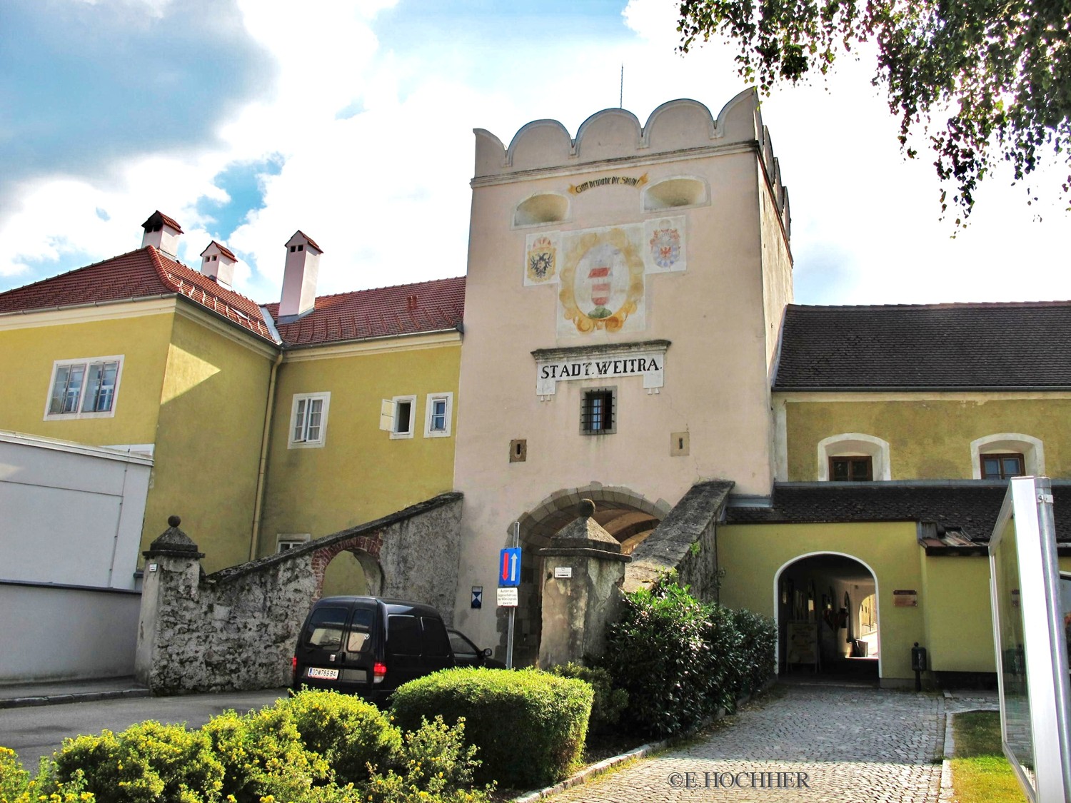 Zwettlertor in Weitra im Waldviertel