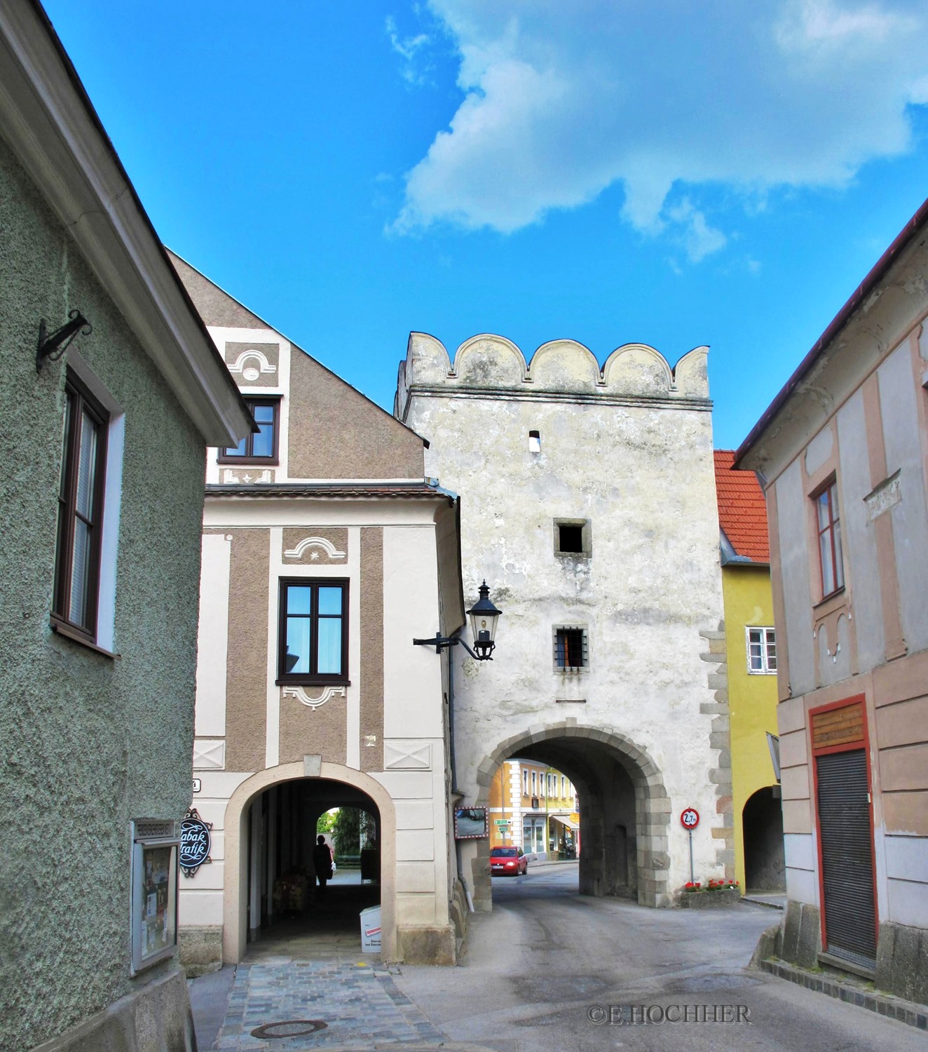 Zwettlertor in Weitra im Waldviertel